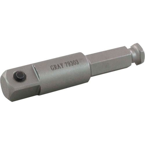 Rallonge hexagonale m&acirc;le, Prise 1/2", 2-1/5" lo Seaboard Timber Mart