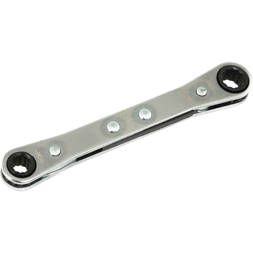 Flat Ratcheting Box Wrench, 1/4" Drive, Plain Handle Seaboard Timber Mart