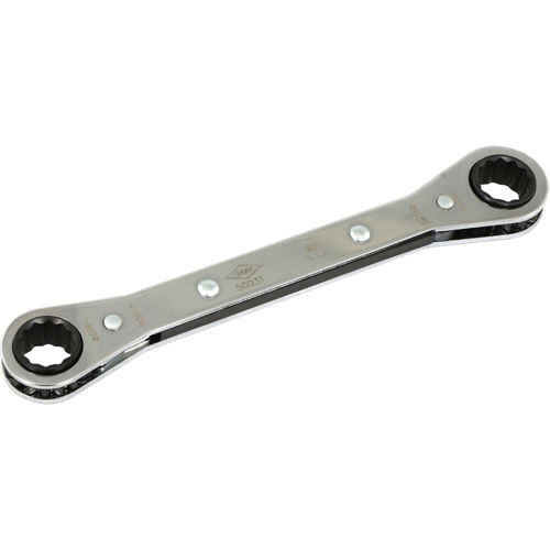 Flat Ratcheting Box Wrench  , 1/2" Drive, Plain Handle Seaboard Timber Mart