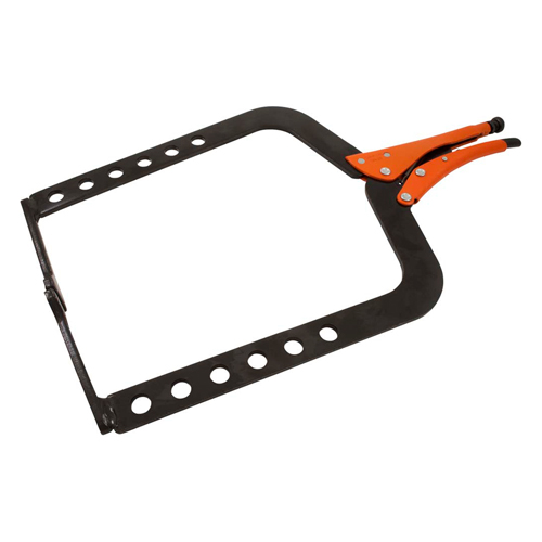 Locking Long Reach Clamp Pliers, 20" Length, Omnium Grip Seaboard Timber Mart