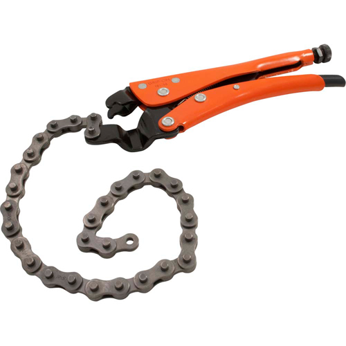 Locking Chain Clamp Pliers, 10" Length, Omnium Grip Seaboard Timber Mart