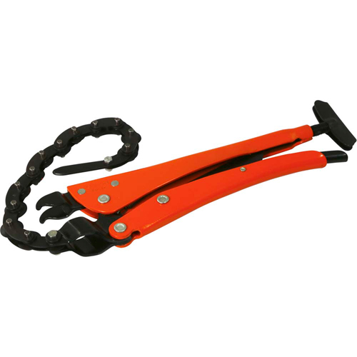 Locking Chain Clamp Pliers, 13" Length, Omnium Grip Seaboard Timber Mart