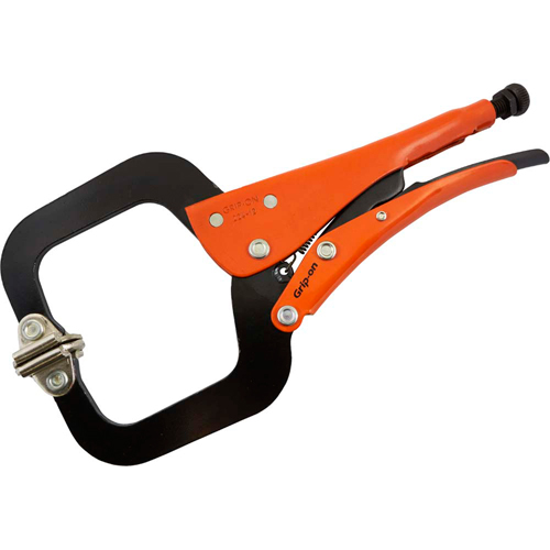 Locking Pliers, 11-3/4" Length, C-Clamp Seaboard Timber Mart