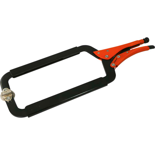 Locking Pliers, 18-1/2" Length, C-Clamp Seaboard Timber Mart