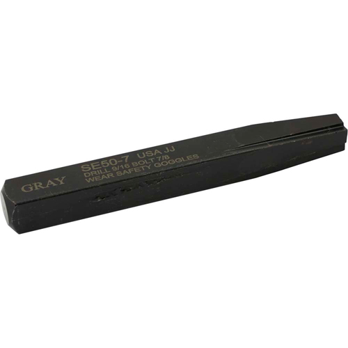 Straight Type Screw Extractor, 7, For Screw Size 7/8", Carbide Seaboard Timber Mart