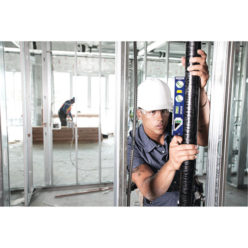 250 Series Heavy-Duty Torpedo Level, 9" L, Aluminum, 4 Vials, Magnetic Seaboard Timber Mart