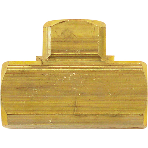 Female Pipe Tees, Brass, 1/4" Seaboard Timber Mart