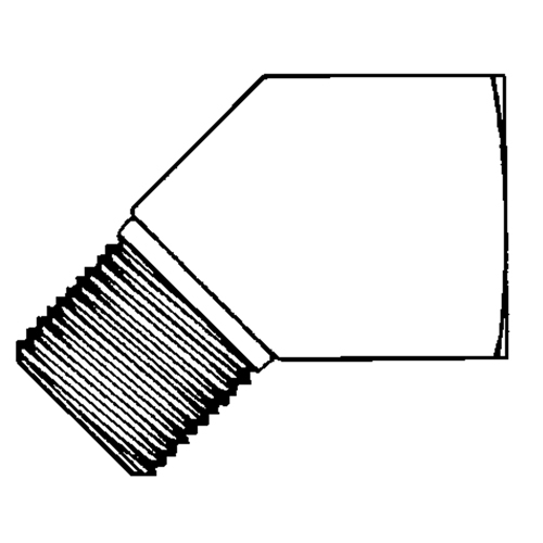Raccords coudes m&acirc;le/femelle 45 Seaboard Timber Mart