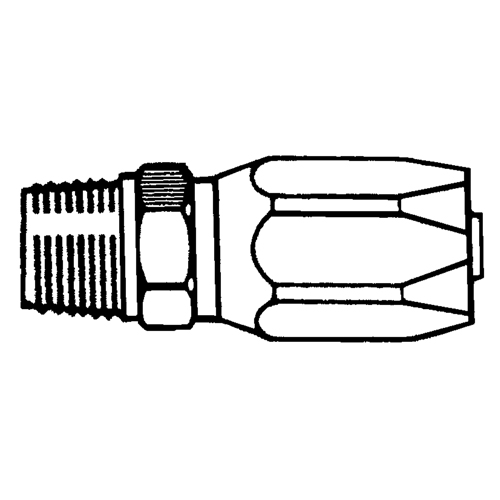 Fittings - Reusable Hose Fittings, 1/2" Dia., Brass Seaboard Timber Mart