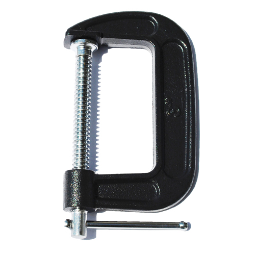 C-Clamp, 4" (102 mm) Capacity, 2-3/4" (70 mm) Throat Depth Seaboard Timber Mart