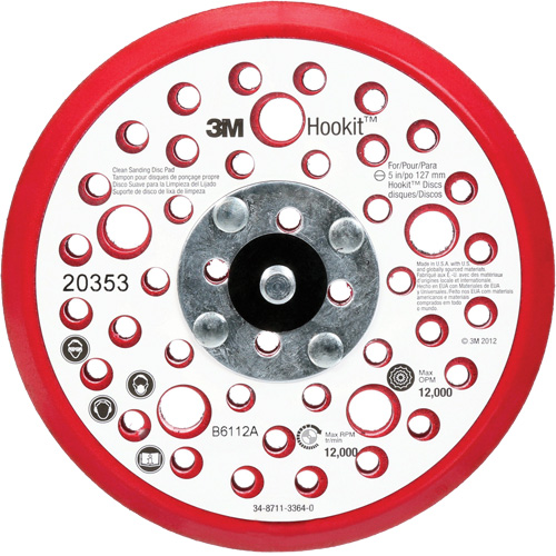 Tampon pour disque &agrave; profil bas de ponçage Seaboard Timber Mart