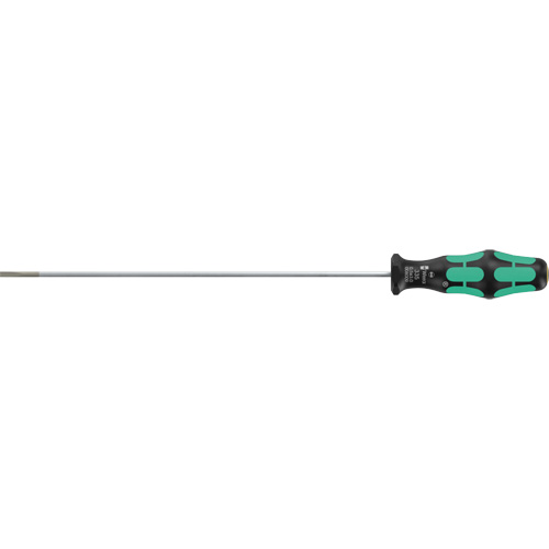 Slotted Screwdriver, 1/8" Tip, 8" L, Cushion Grip Handle Seaboard Timber Mart