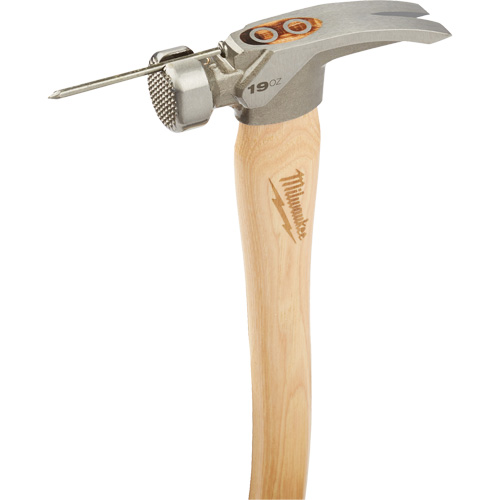 Marteau de charpente &agrave; face usin&eacute;e, 19 oz., Prise en Bois, 16" lo Seaboard Timber Mart