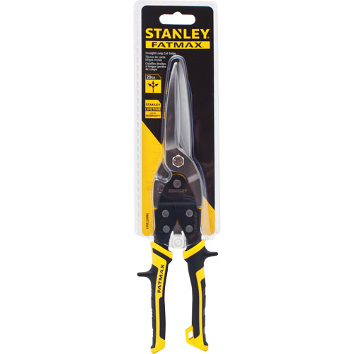 Fatmax&reg; Long Cut Snips, 3-9/50" Cut Length, Straight Cut Seaboard Timber Mart