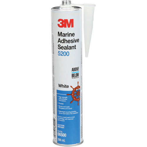 Marine Adhesive Sealant 5200, 378 ml, White Seaboard Timber Mart