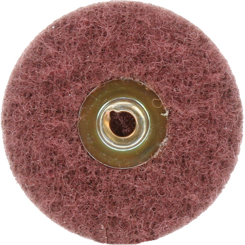 Disque de conditionnement de surface Standard Abrasives &agrave; changement rapide, 2" dia., Grain Moyen, Oxyde d'aluminium Seaboard Timber Mart