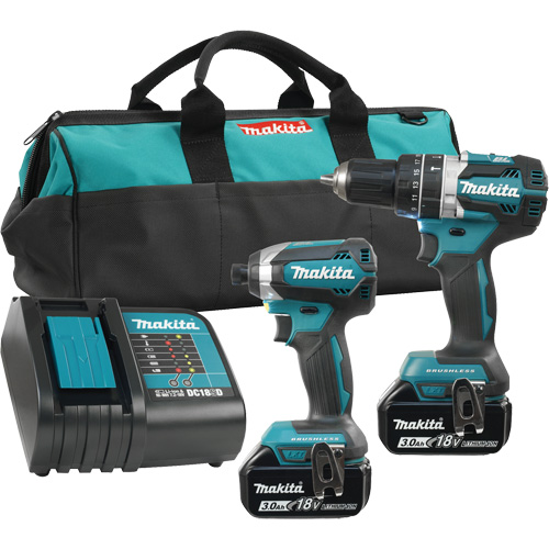Ensemble de 2 outils avec moteur sans balai LXT, 18 V Seaboard Timber Mart