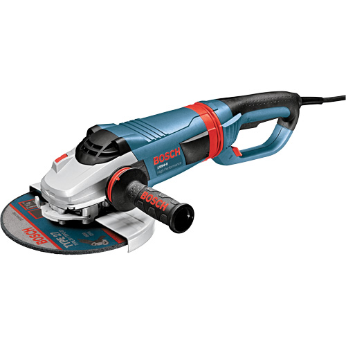 High Performance Large Angle Grinder, 9", 120 V, 15 A, 6500 RPM Seaboard Timber Mart