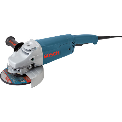 Large Angle Grinder with Rat Tail Handle, 7", 120 V, 15 A, 6500 RPM Seaboard Timber Mart
