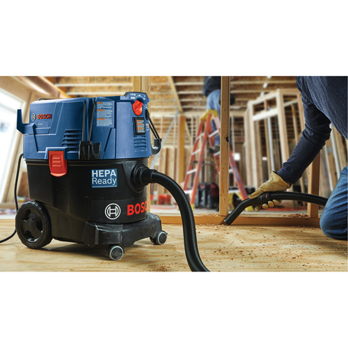 Dust Extractor, Abatement, 9 US Gal. (34.1 Litres) Capacity, Hepa Filtration Seaboard Timber Mart