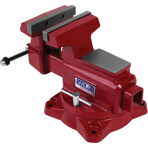Utility HD Bench Vise, 6-1/2" Jaw Width, 4-1/4" Throat Depth Seaboard Timber Mart