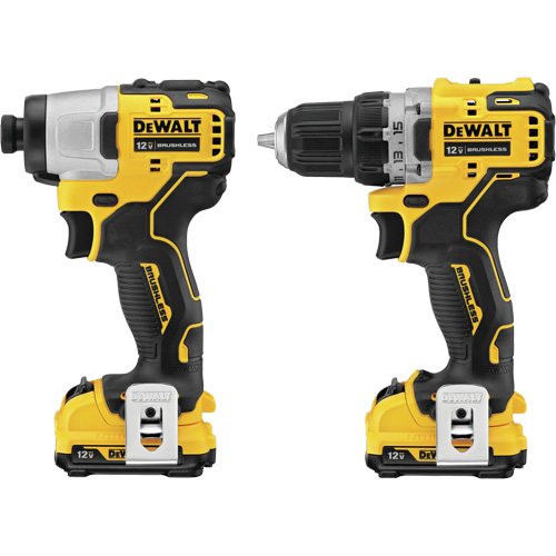 Xtreme Brushless Drill & Impact Driver Kit, Lithium-Ion, 12 V Seaboard Timber Mart
