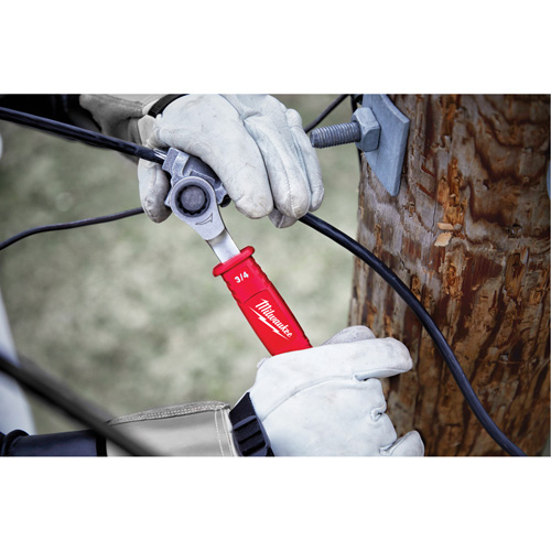 Lineman's 2-in-1 Insulated Ratcheting Box Wrench Seaboard Timber Mart