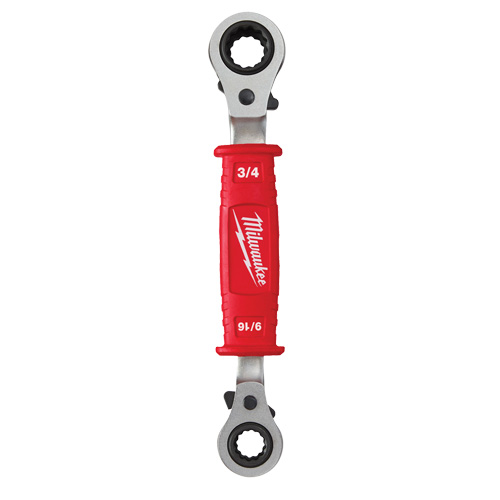 Lineman's 4-in-1 Insulated Ratcheting Box Wrench Seaboard Timber Mart