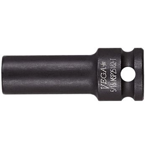 Thin Walled Socket, Impact, 1/2", 3/8" Drive, 6 Points, Deep Seaboard Timber Mart