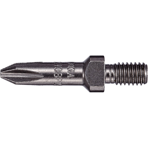 Embout cruciforme filet&eacute; 1/4"-24 extra dur Seaboard Timber Mart