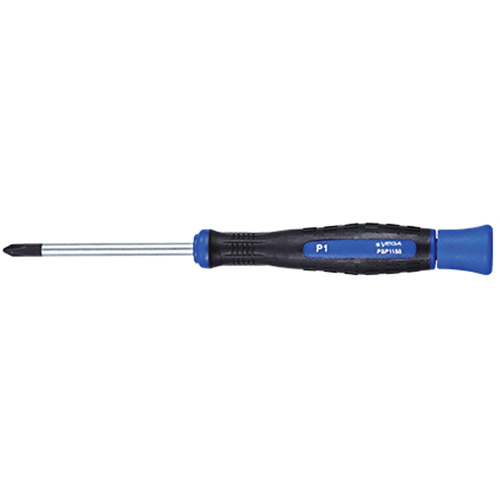 Tournevis Phillips de pr&eacute;cision, #1, 5-7/8" l, Prise Coussin&eacute;e Seaboard Timber Mart