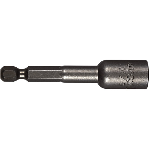 Lobular Nutsetter, 3/8" Tip, 1/4" Drive, 2-9/16" L, Magnetic Seaboard Timber Mart