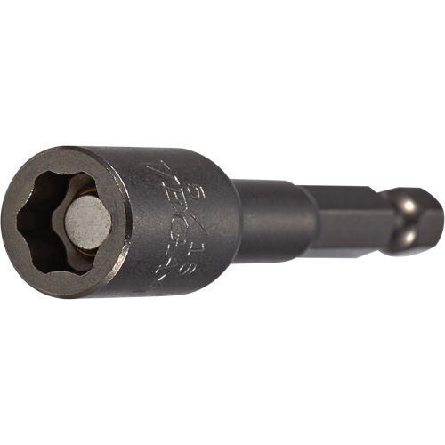 Lobular Nutsetter, 3/8" Tip, 1/4" Drive, 2-9/16" L, Magnetic Seaboard Timber Mart