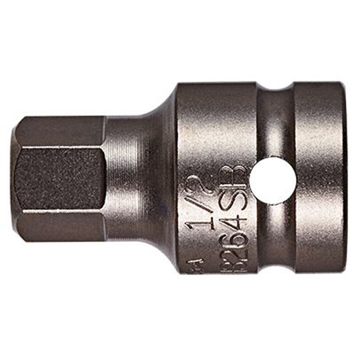 Embout &agrave; ins&eacute;rer, Hexagonale, 1/4" x 1-1/2" lo, Prise 1/2" Seaboard Timber Mart