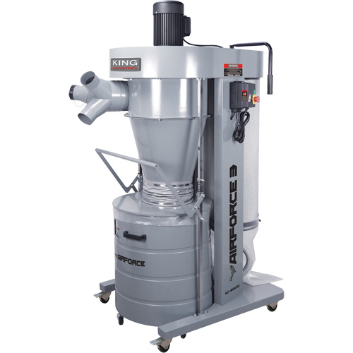 Collecteur de poussi&egrave;re Cyclone, 32" x 40" x 82" Seaboard Timber Mart