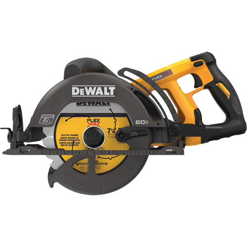 FlexVolt&reg; Worm Drive Style Saw (Tool Only), 7-1/4", 60 V Seaboard Timber Mart