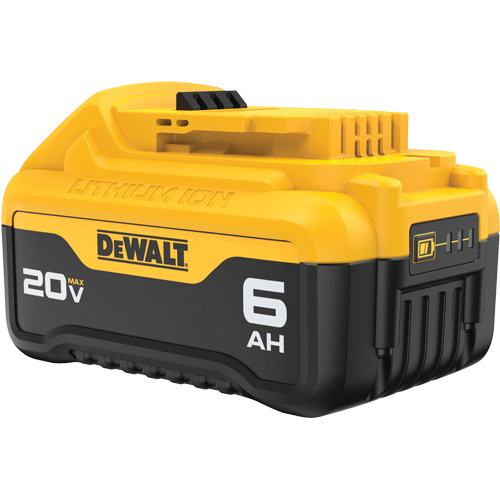 Max XR&reg; Premium Battery Pack, Lithium-Ion, 20 V, 6 Ah Seaboard Timber Mart