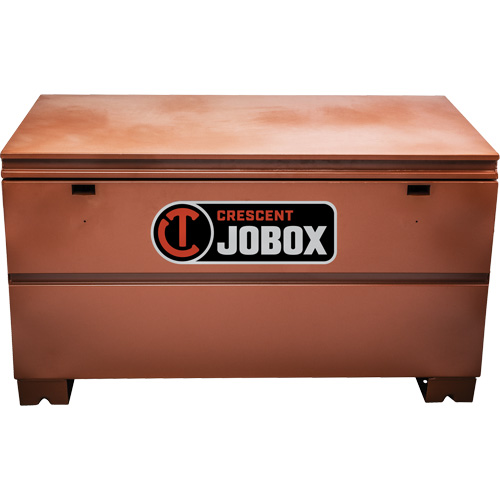 Coffre de chantier de s&eacute;rie Tradesman, 48" x 24" x 27-1/2", Acier, Orange Seaboard Timber Mart