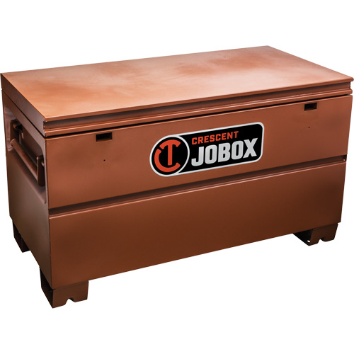 Coffre de chantier de s&eacute;rie Tradesman, 48" x 24" x 27-1/2", Acier, Orange Seaboard Timber Mart