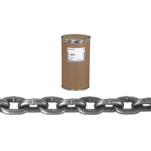 Chaîne came en alliage, Syst&egrave;me 8, Acier alli&eacute;, 1-1/4" x 60' (18,3 m) l, Calibre 80, Charge d'utilisation 72300 lb (36,15 tonnes) Seaboard Timber Mart