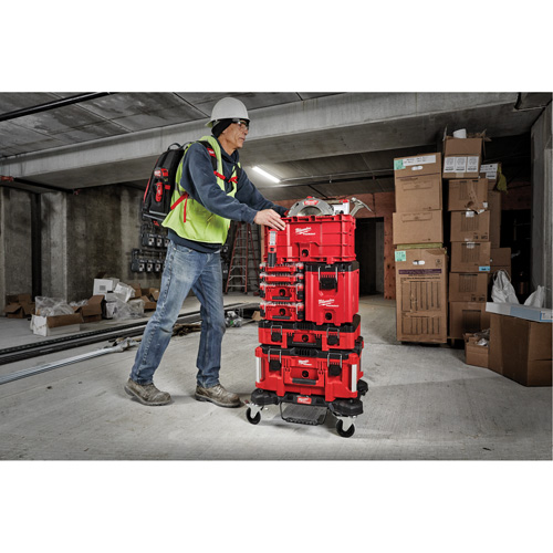 Coffre &agrave; outils compact Packout, 10" x 16-1/5" x 13", Noir/Rouge Seaboard Timber Mart