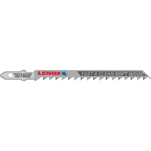 Clean Cutting Wood Jigsaw Blade, Bi-Metal, T-Shank, 4" L, 6 TPI Seaboard Timber Mart