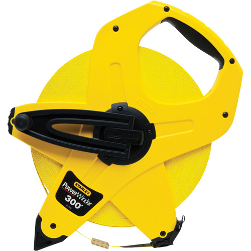 PowerWinder&reg; Long Tape Measure, 1/2" x 300', Imperial Graduations Seaboard Timber Mart