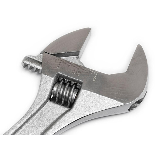 Adjustable Wrench - Boxed, 10" L, 1-5/16"/34 mm Max Width, Chrome Seaboard Timber Mart