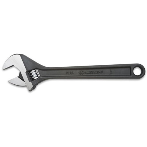 Adjustable Wrench, 4" L, 1/2" Max Width, Black Oxide Seaboard Timber Mart