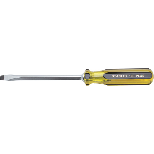 Tournevis pour &eacute;crous &agrave; fente 100 PLUS, Tige de 5/16", Carr&eacute;e, 11-1/8" lo, Prise en Plastique Seaboard Timber Mart
