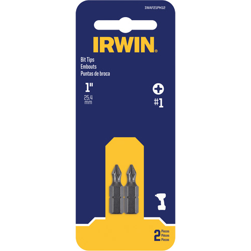 Insert Bits, Phillips, #1, 1/4" Drive Seaboard Timber Mart