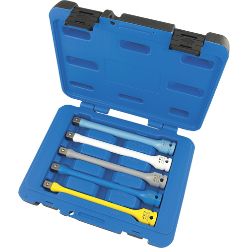 JTLE-5S Torque Limiting Impact Extension Set, 1/2" Drive, 65 ft-lbs./80 ft-lbs./100 ft-lbs./120 ft-lbs./140 ft-lbs. Torque, Multiple Seaboard Timber Mart