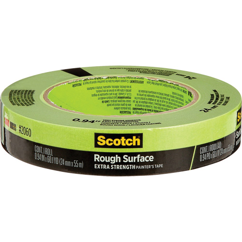 Scotch&reg; Rough Surface Painter's Tape 2060, 24 mm (1") x 55 m (180'), Green Seaboard Timber Mart