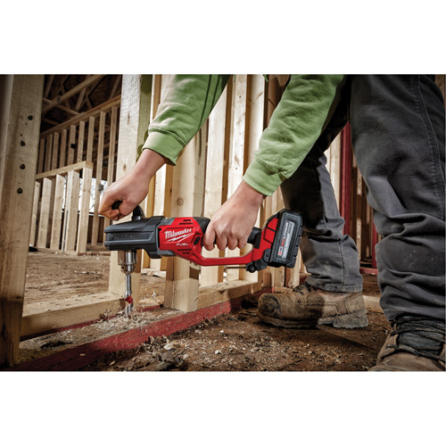 Perceuse &agrave; angle droit M18 Fuel Hole Hawg (outil seulement), 18 V, Mandrin 1/2", Lithium-ion Seaboard Timber Mart